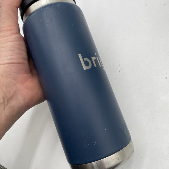 Lot Of 2 YETI Rambler Water Bottle Green Blue 26oz Insulated SEE PICS - Picture 6 of 16